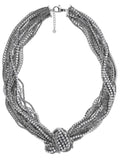 Revel Knot Necklace Steel Smykke