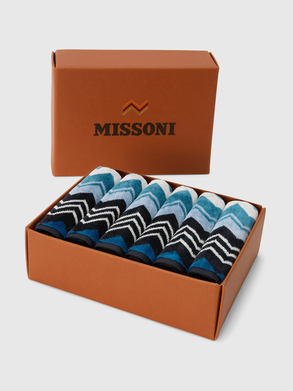 GIACOMO FACE TOWEL 30X30 N.6 PCS -BOX Tekstilinteriør