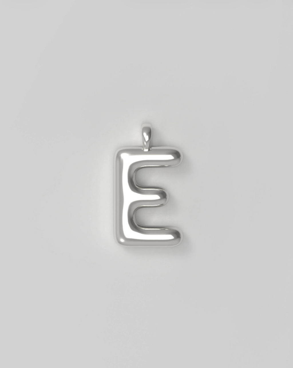 Letter Charm Large - E