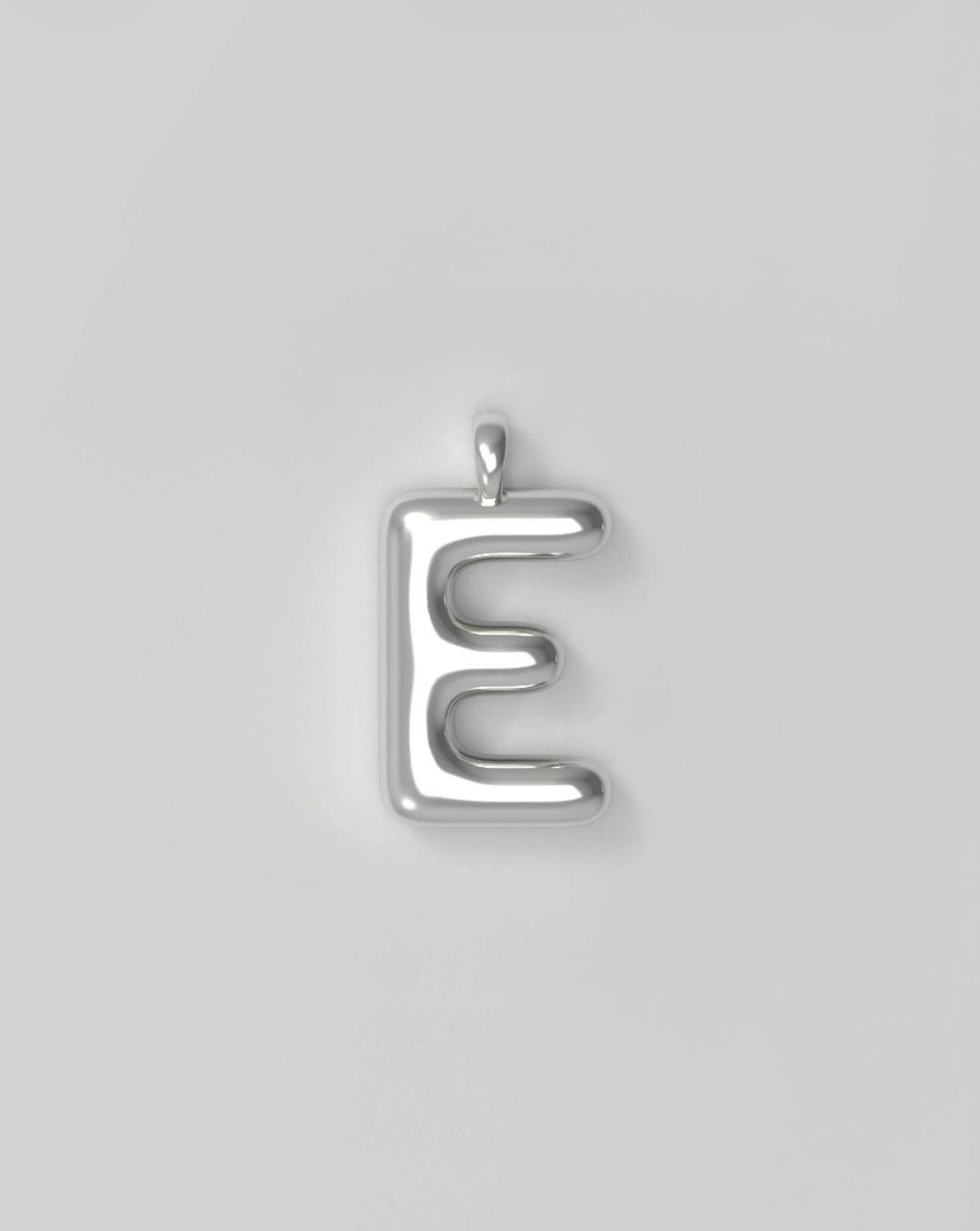 Letter Charm Large - E
