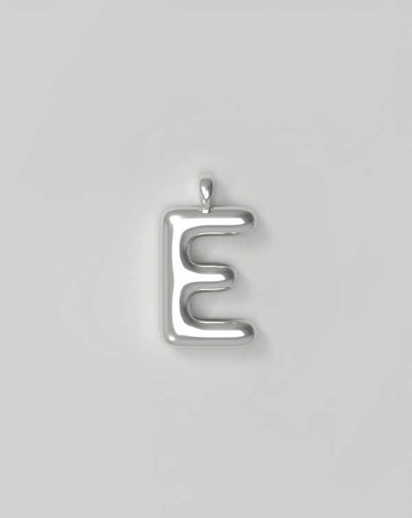 Letter Charm Large E