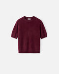 Brushed short sleeve