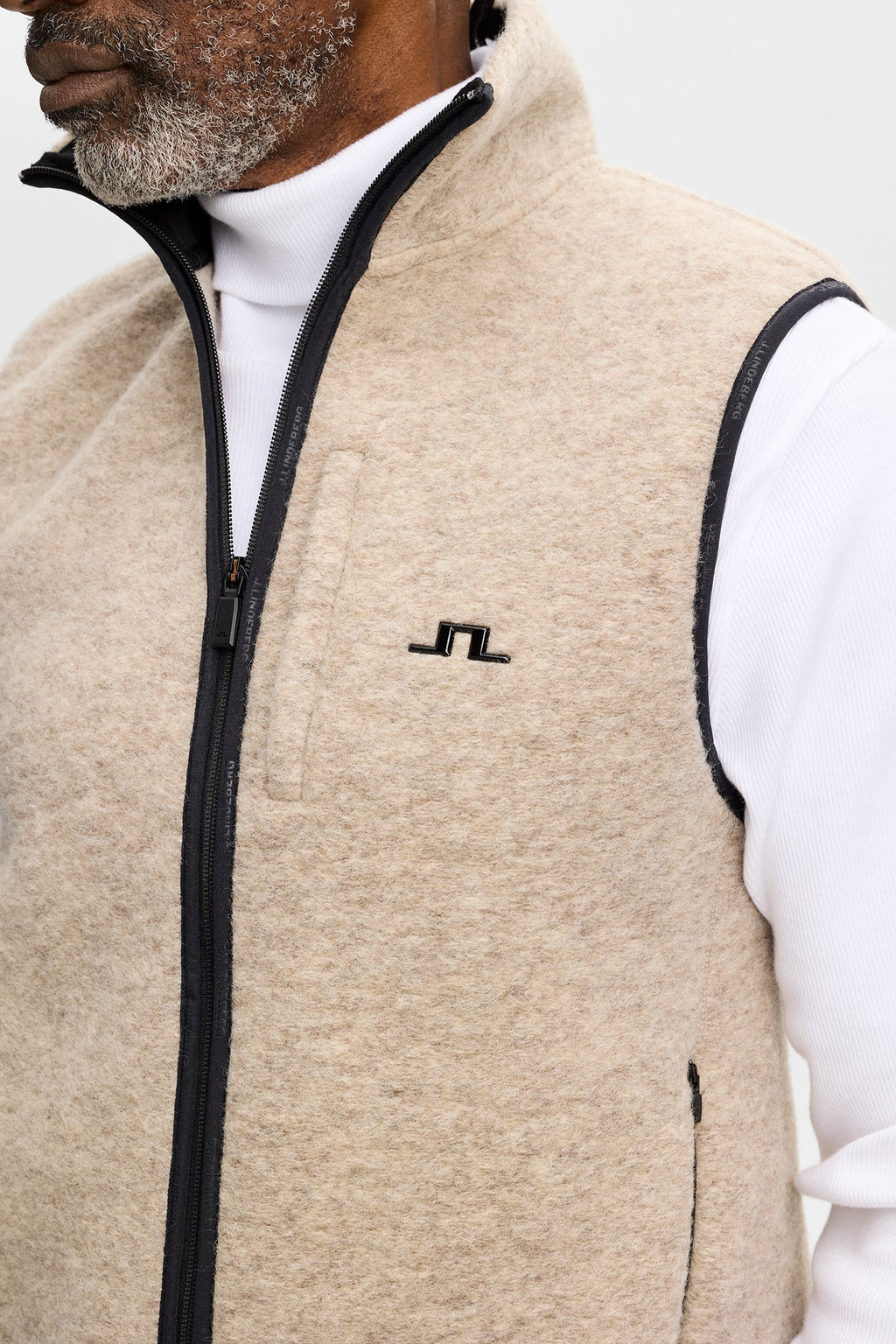 Duncan Wool Fleece Vest Genser
