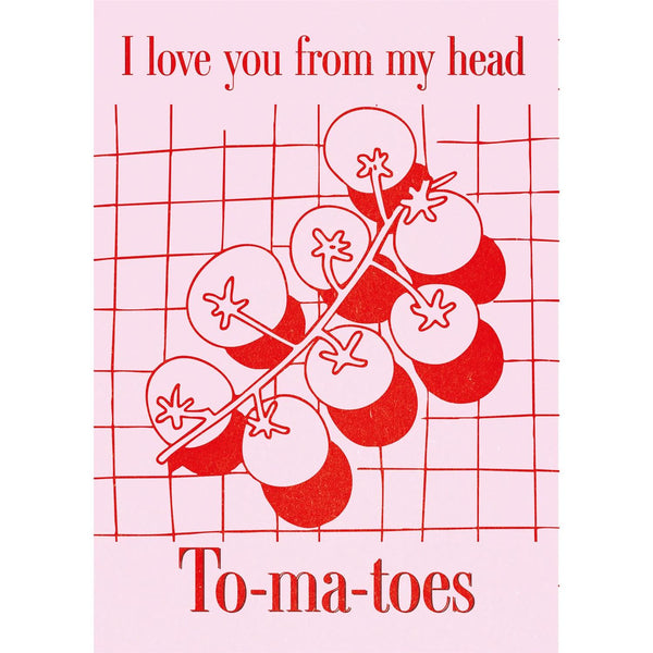 To-ma-toes Postcard