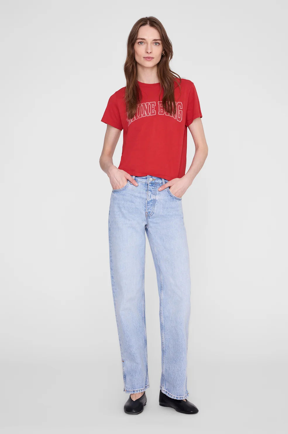Shelley Tee - Tango Red