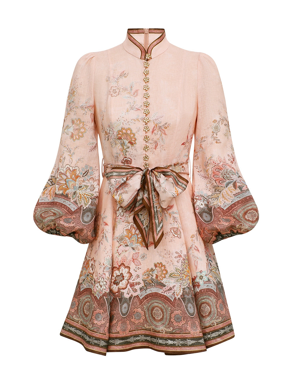 Alchemy Button Mini Dress Kjole