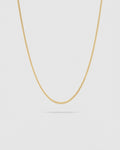 Curb Chain Slim Gold 20.5 Smykke