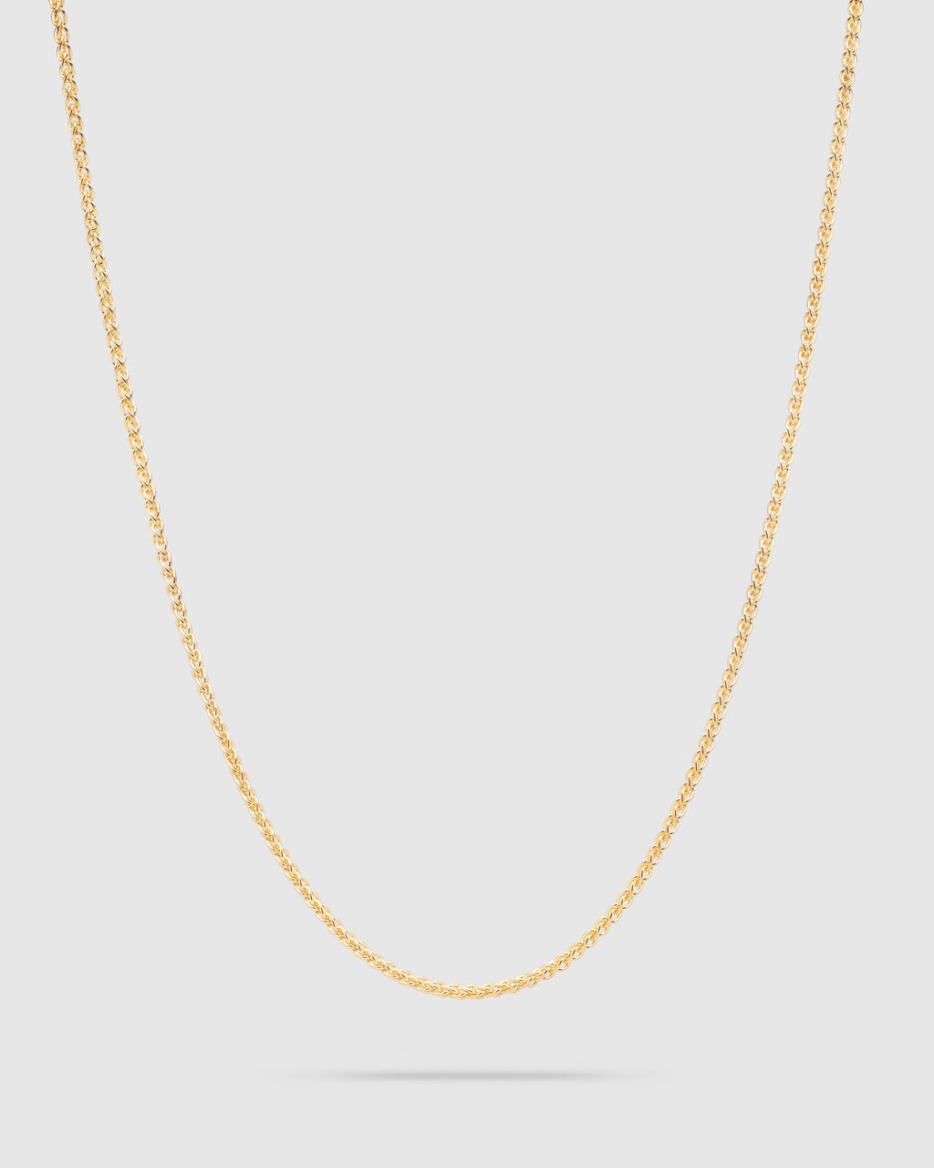 Spike Chain Gold 18 Inches Smykke