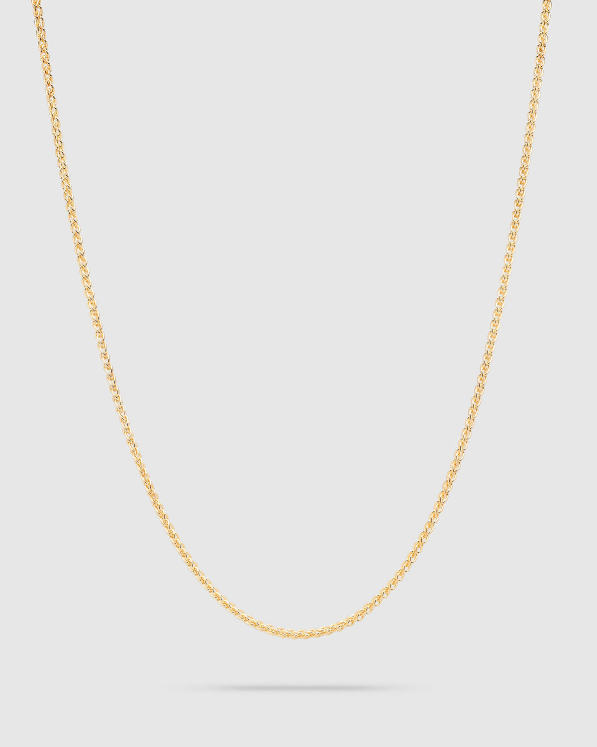 Spike Chain Gold 18 Inches Smykke