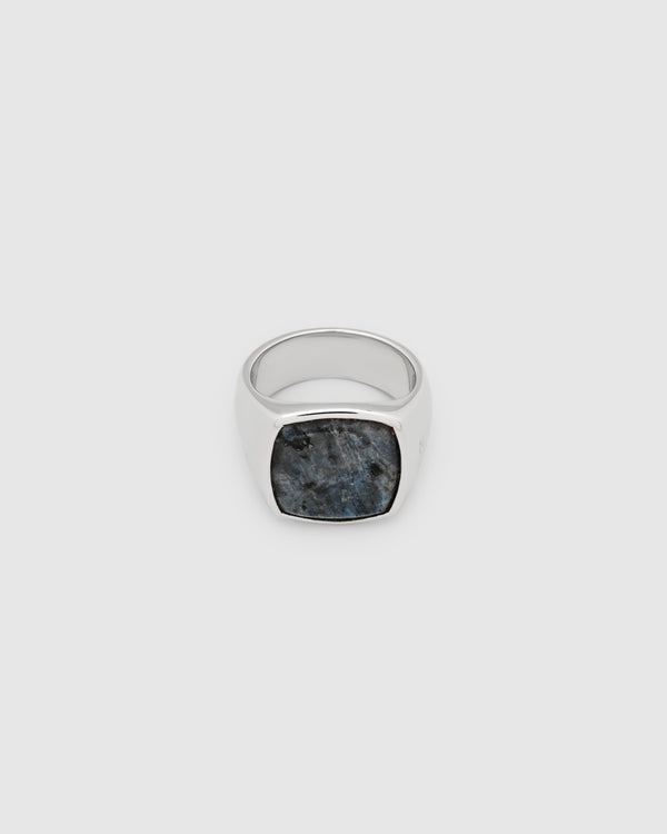 Cushion Larvikite Ring M