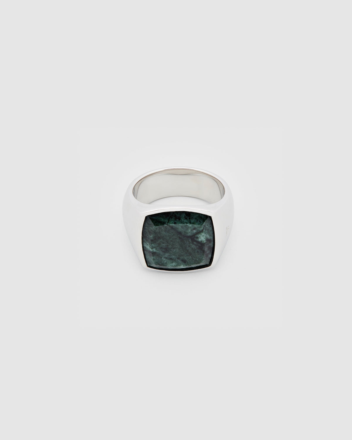 Cushion Green Marble (M) Ring