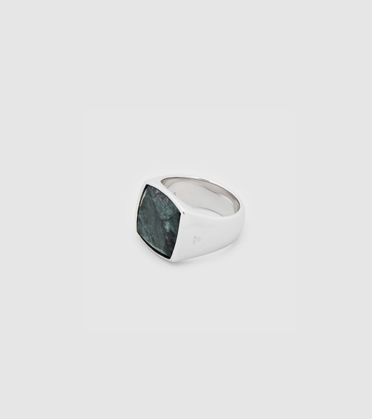 Cushion Green Marble (M) Ring