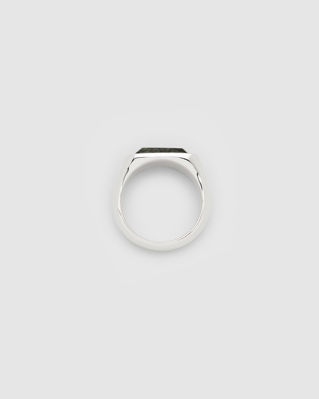 Cushion Green Marble (M) Ring