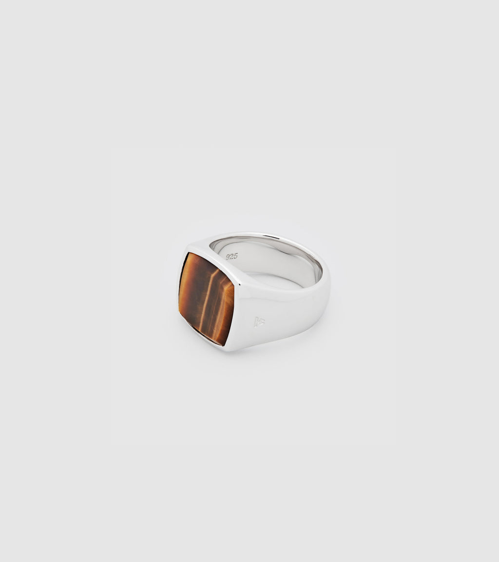 Cushion Tiger Eye (M) Ring