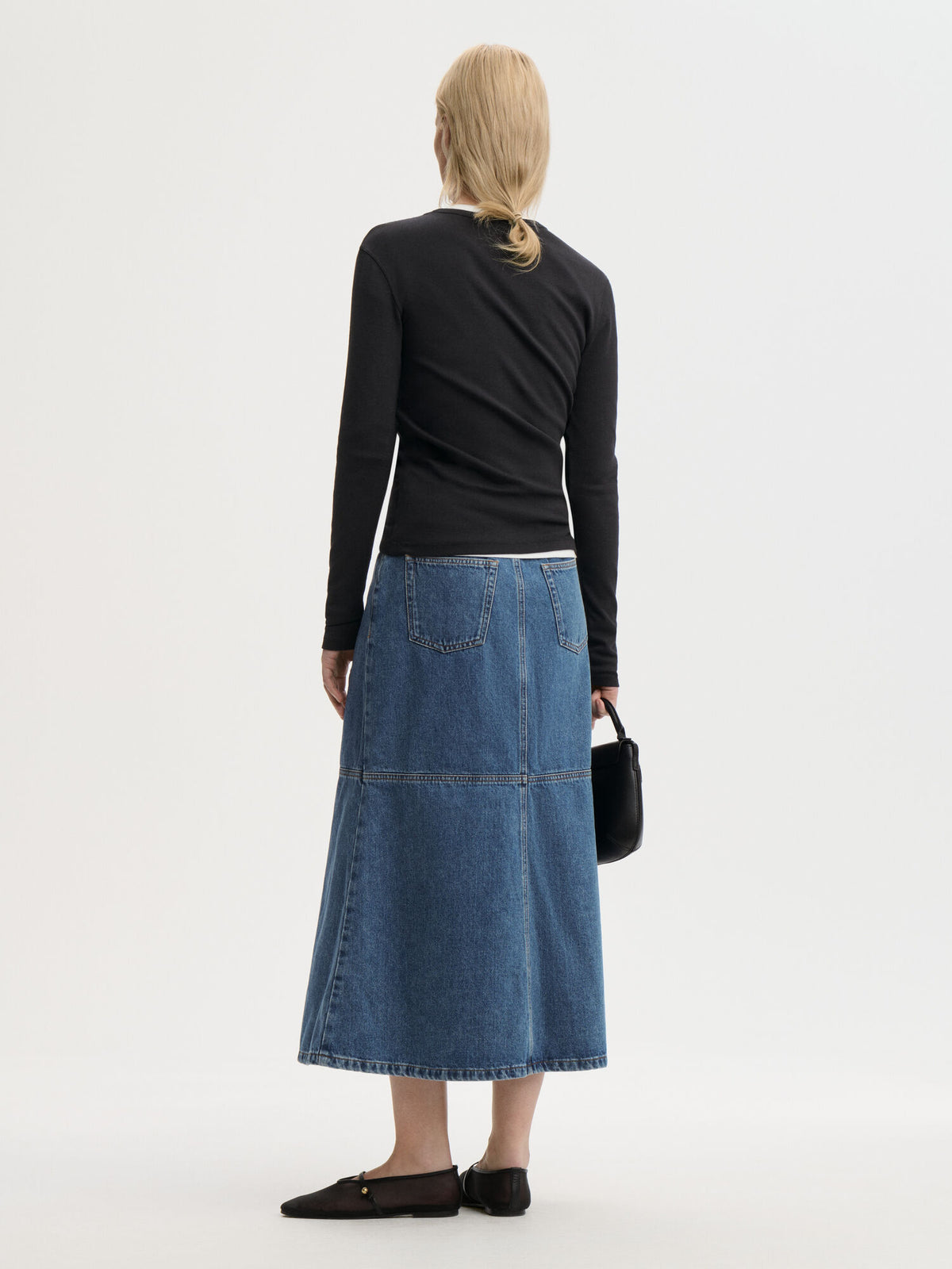 SOLENE DENIM Skjørt