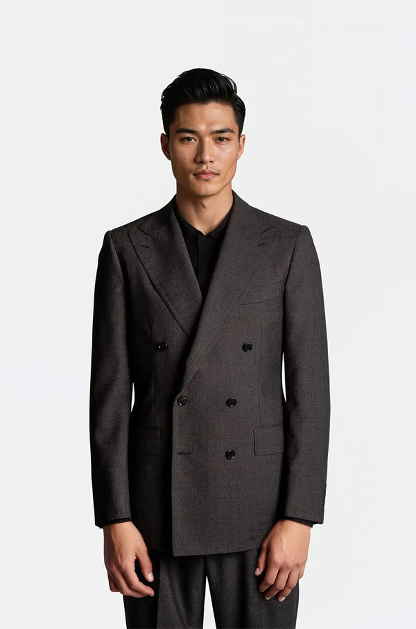 Double Breasted Cavour Twist Jacket