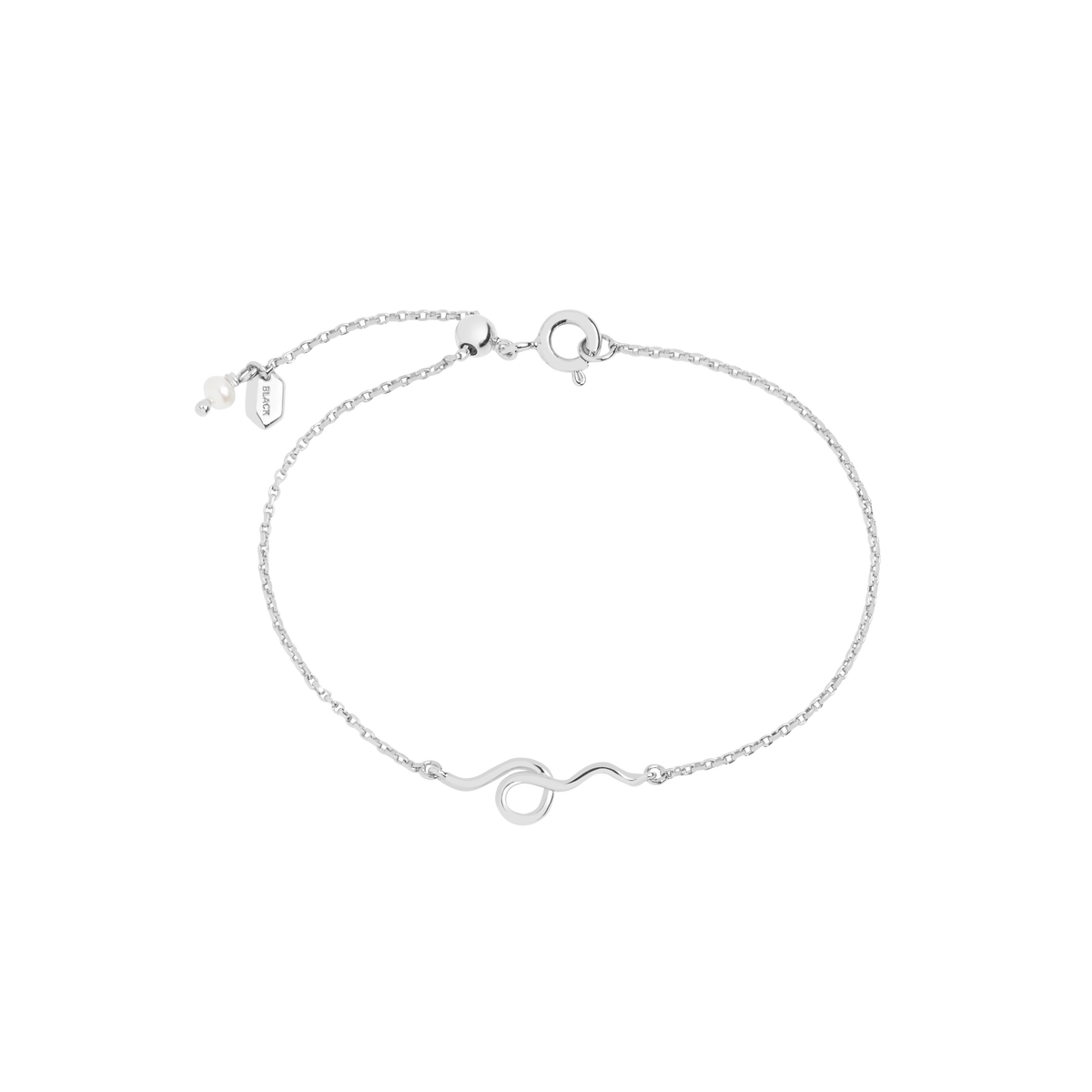 Nasima Adjustable Bracelet Silver HP Armbånd