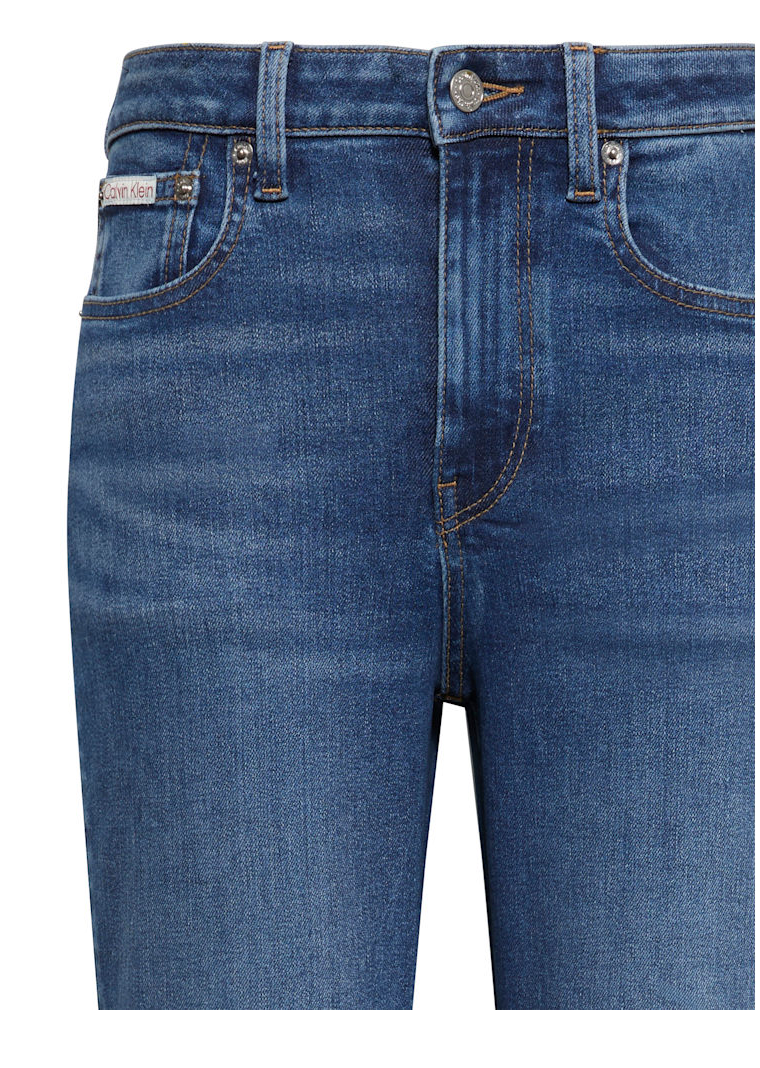 HIGH RISE FLARE MIDTOWN BLUE JEANS