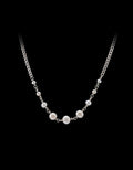 Dawn Necklace - Silver - Freshwater Pearl Smykke