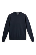 Chester Side Stripe Knit Crew Genser