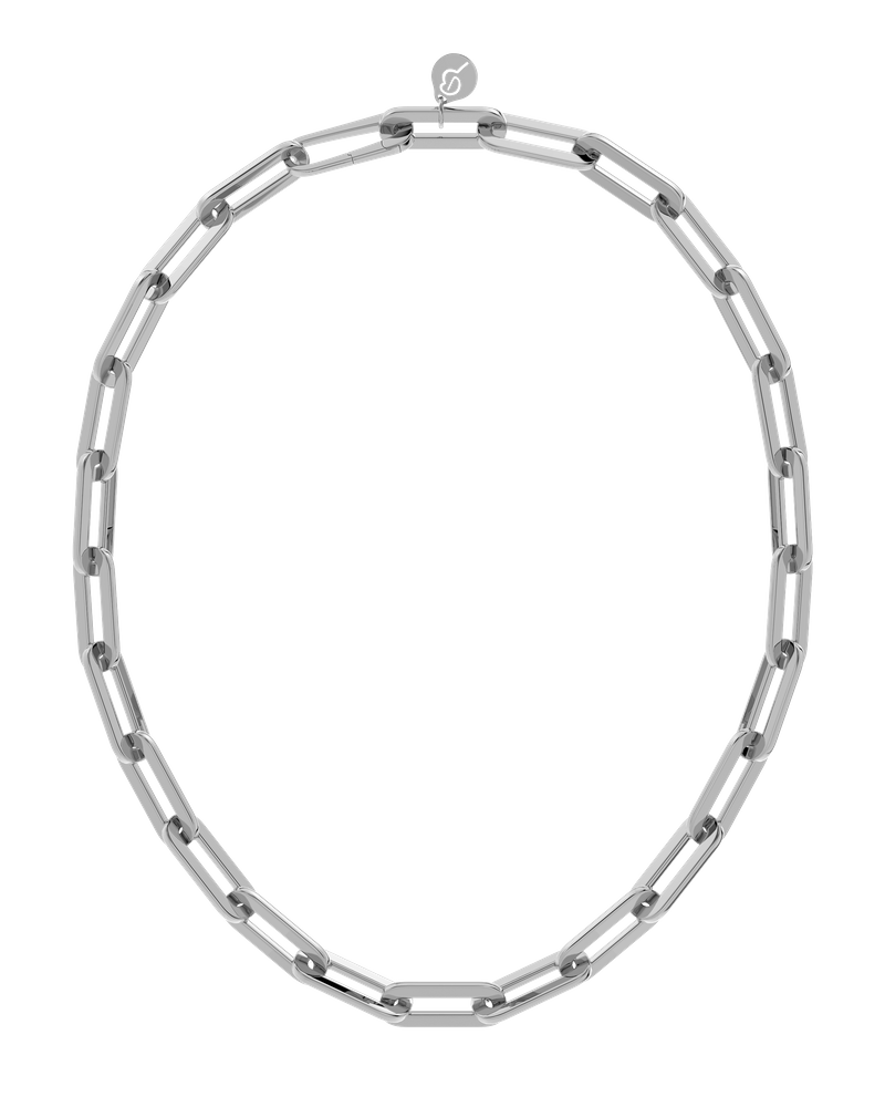 Ivy Maxi Necklace Steel Smykke