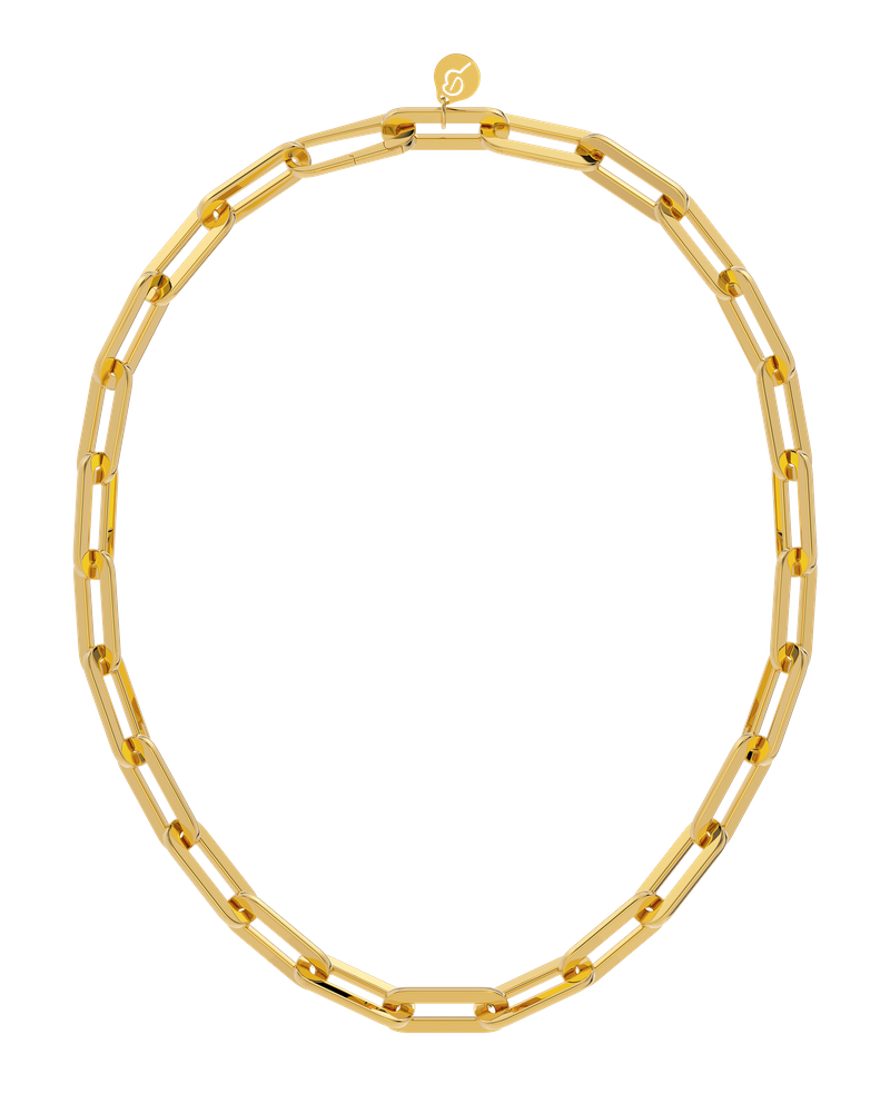 Ivy Maxi Necklace Gold Smykke