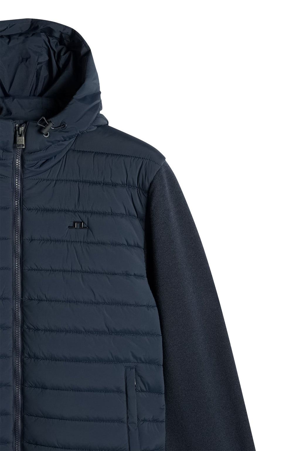 Thaden Knit Hood Hybrid Jacket Genser