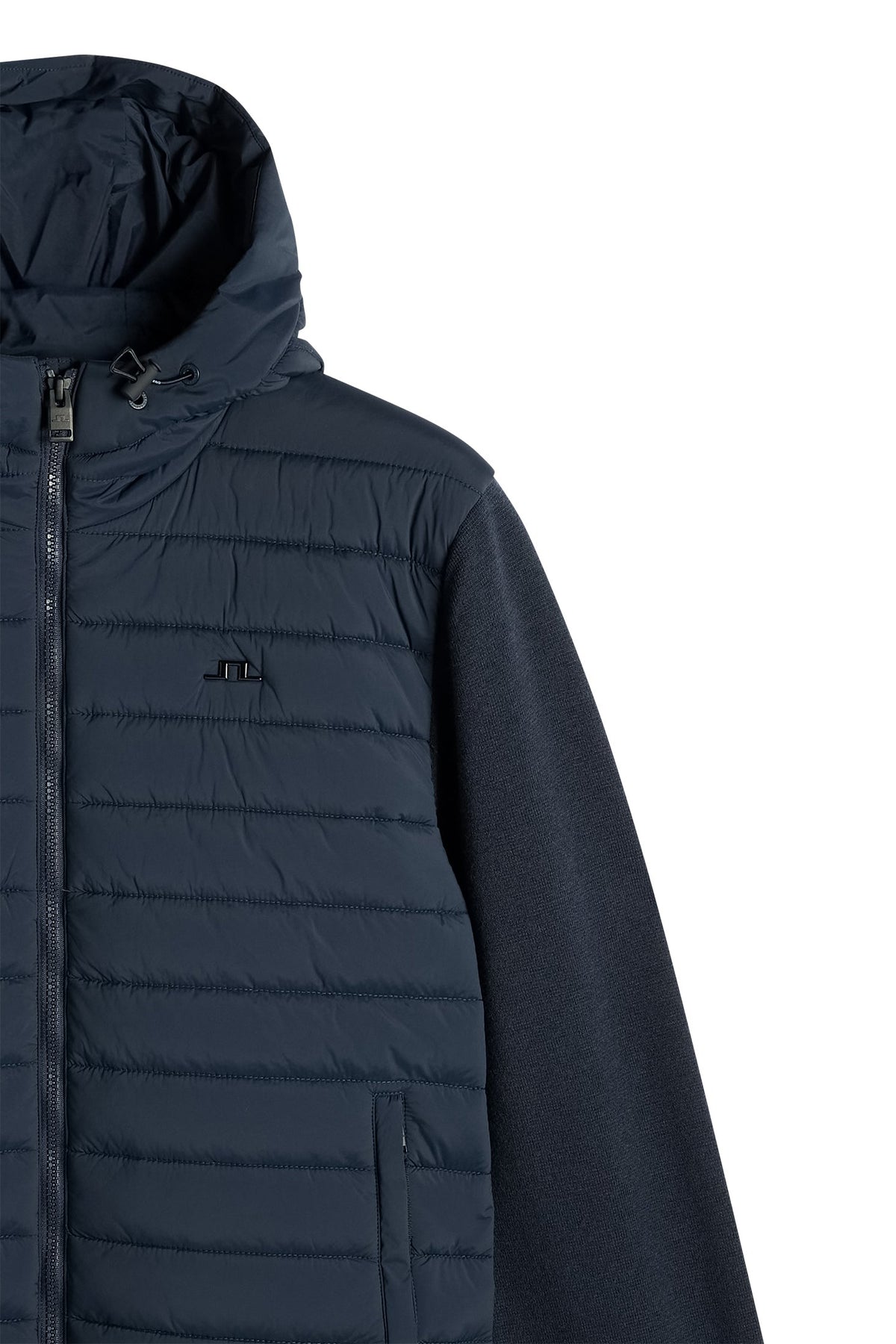 Thaden Knit Hood Hybrid Jacket Genser