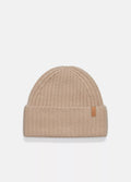 Plush Cashmere Chunky-Knit Beanie