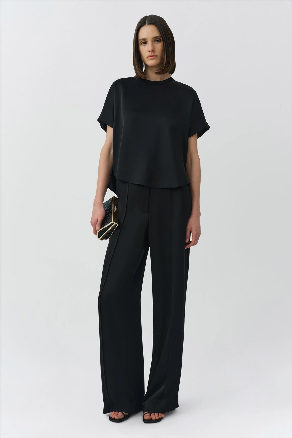 ADDY S/S KNIT BACK T-SHIRT