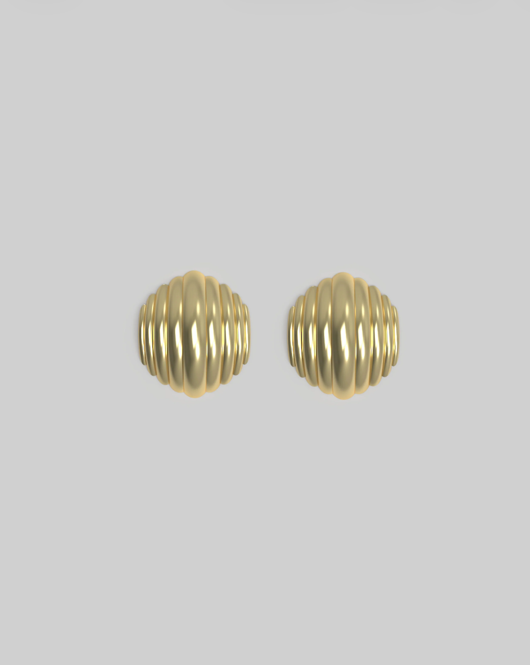 Madeleine Studs Small Plated