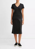 Essential Pima Cotton V-Neck T-Shirt