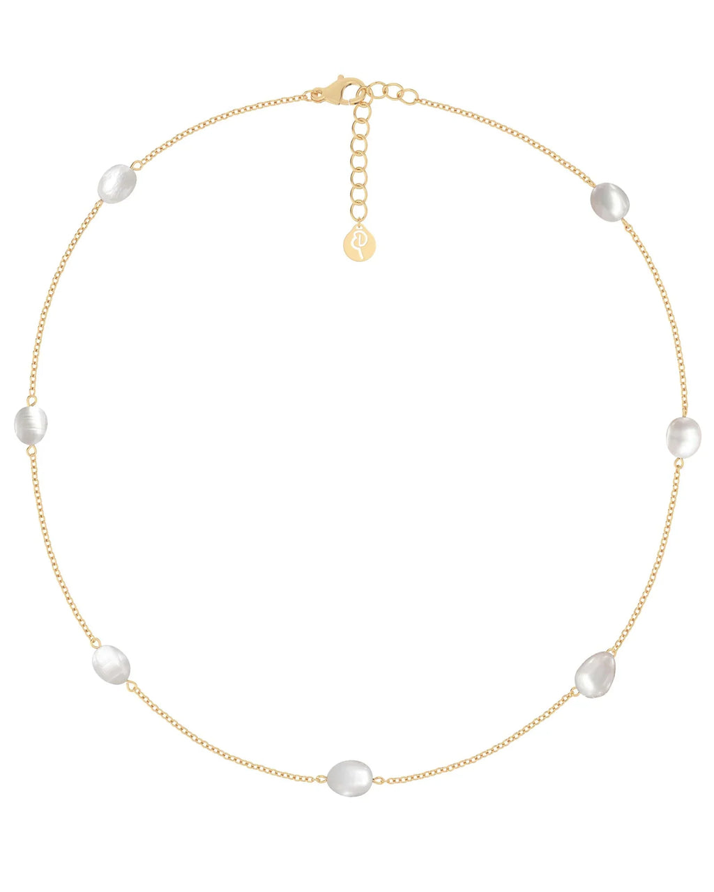 Perla Necklace Multi Gold Smykke