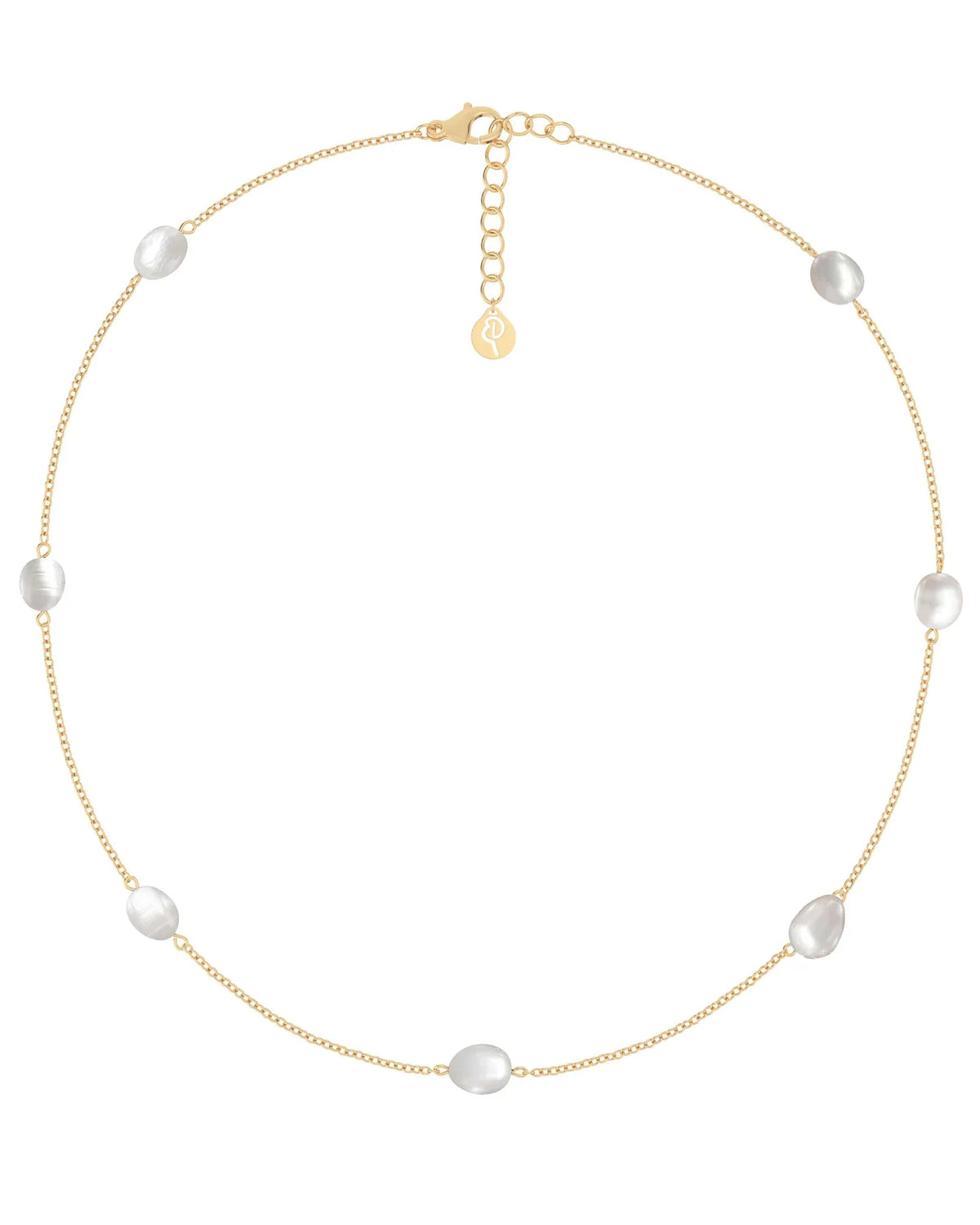 Perla Necklace Multi Gold Smykke