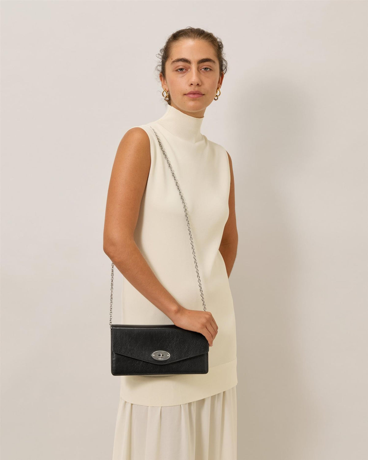 Darley Clutch High Shine Leather