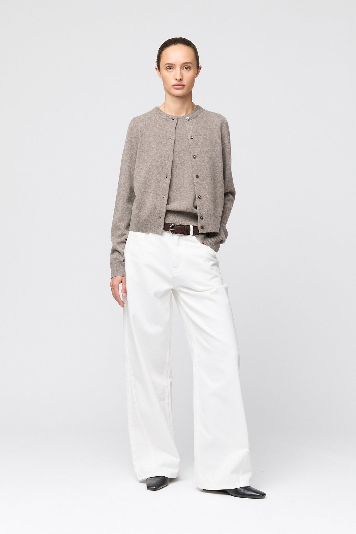 Classic Wool Cardigan Genser