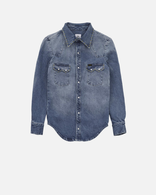 Yoko Retro Studded Shirt
