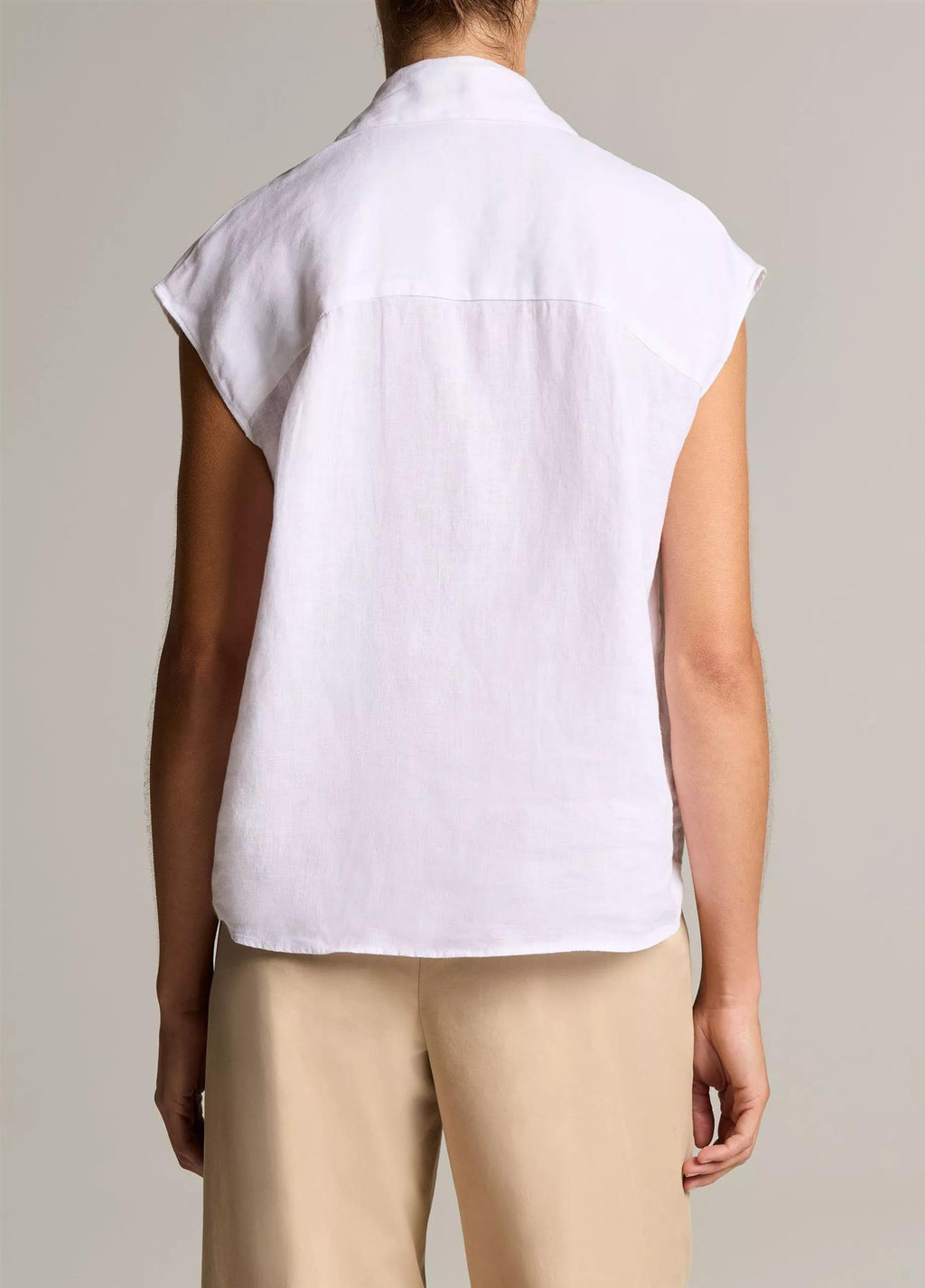 CAP SLV BUTTON DOWN BLOUSE