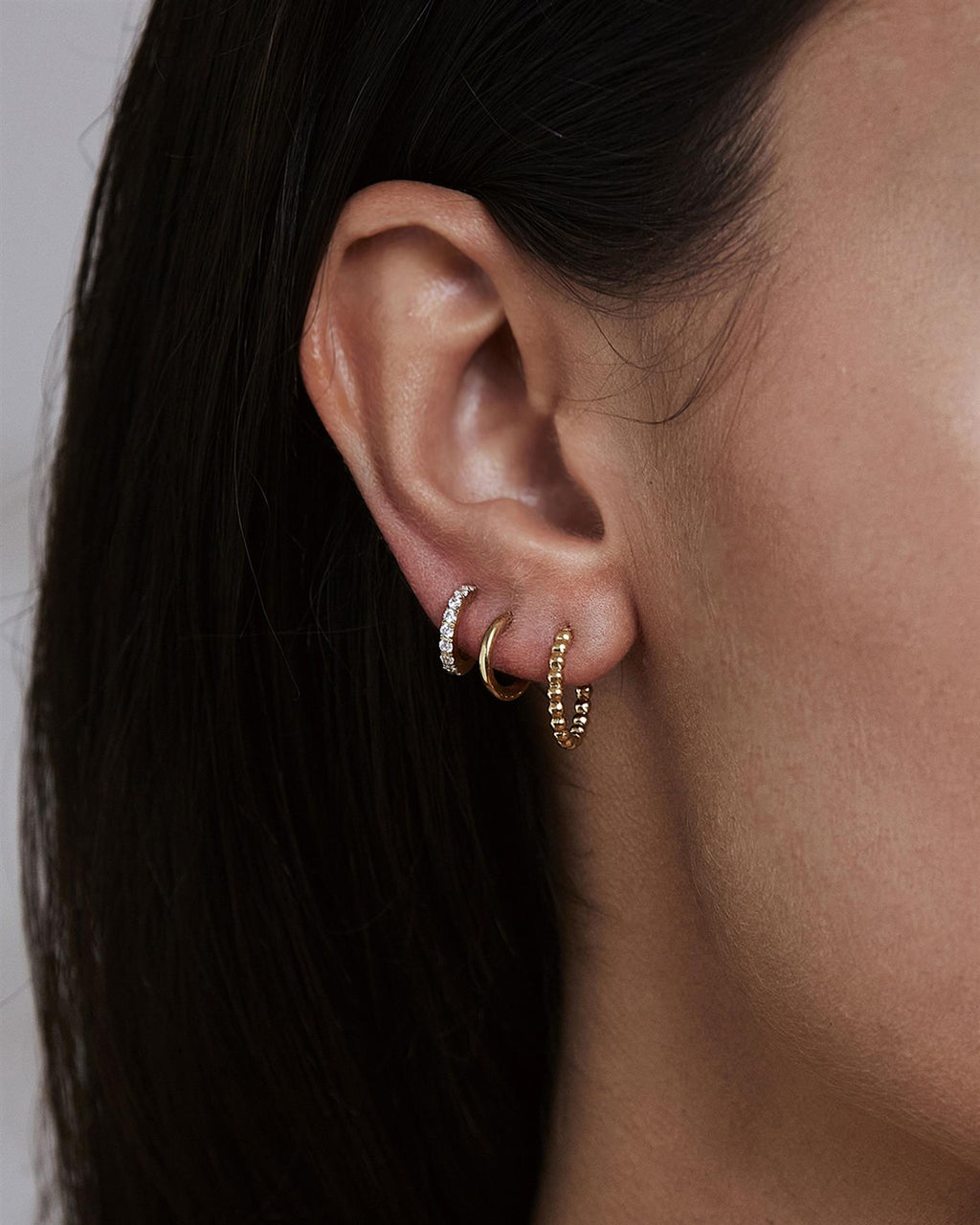 Glow Earrings Mini Gold