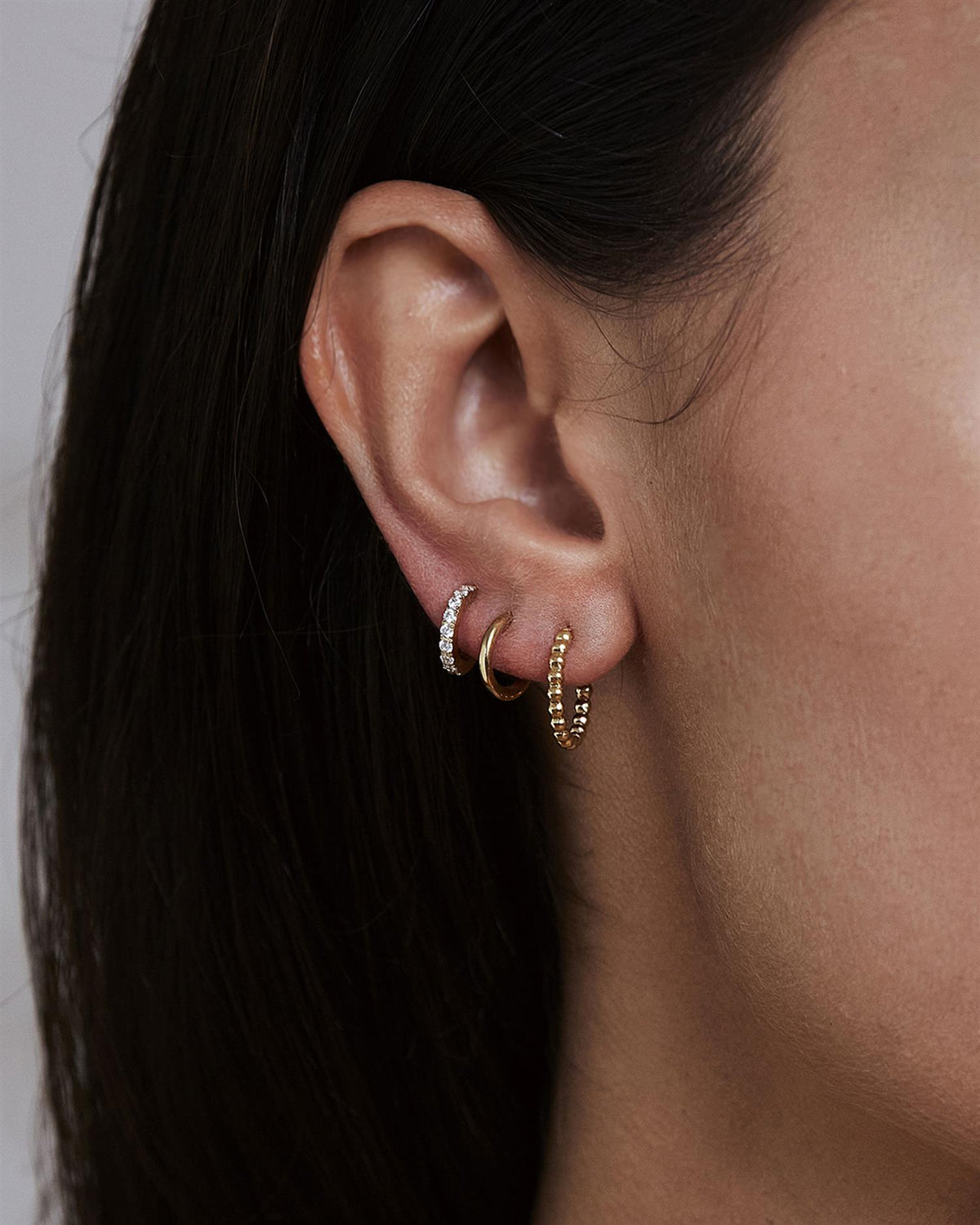 Glow Earrings Mini Gold