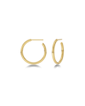 Hoops Earrings Gold M Ørepynt