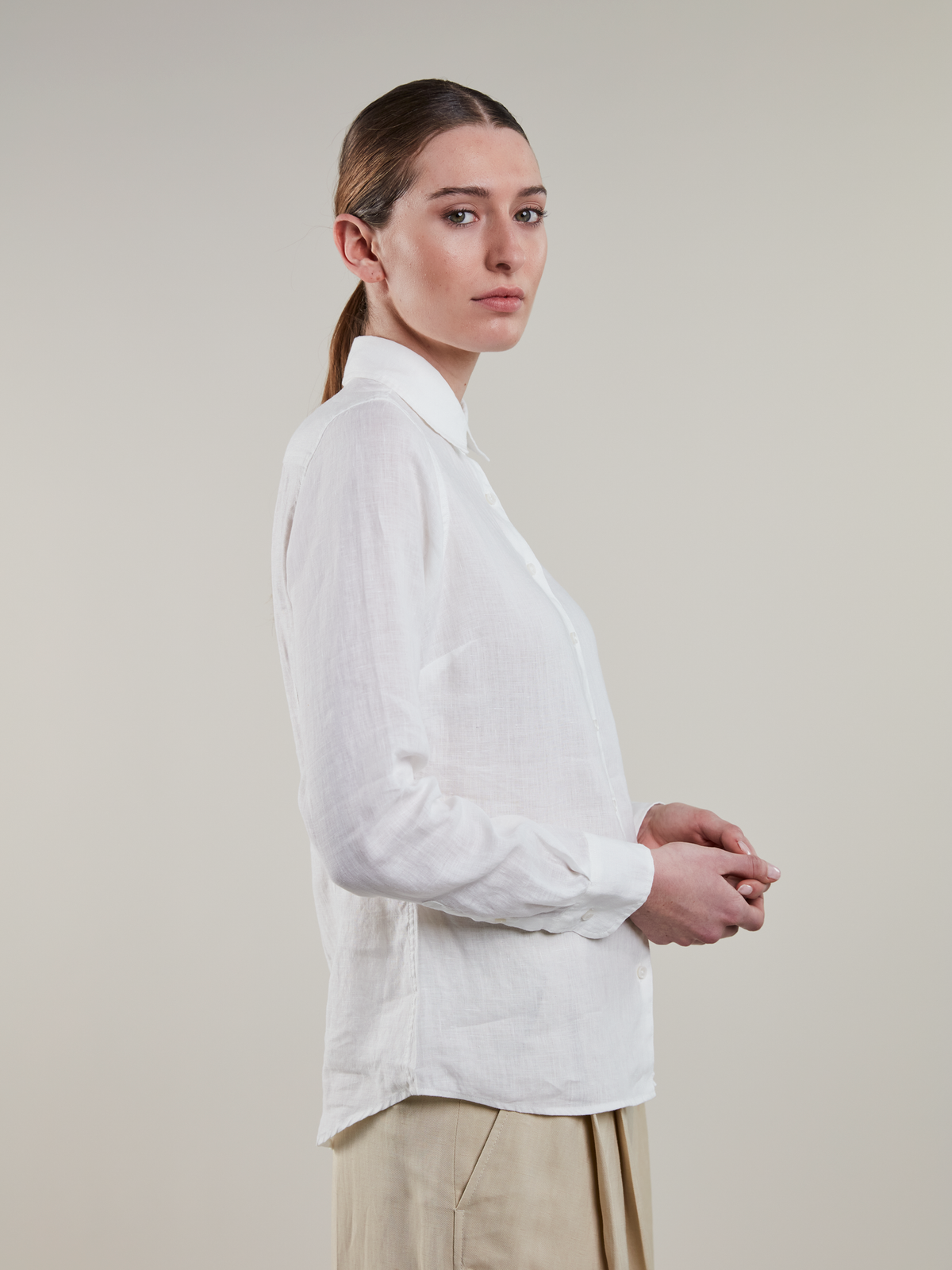 Stenströms Sofie Shirt Round Cuff Skjorte