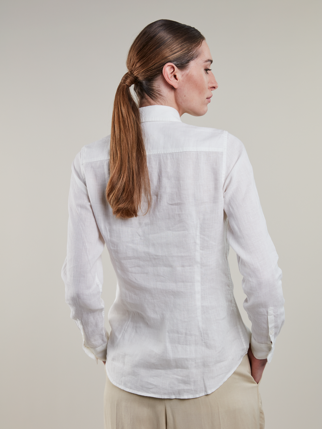Stenströms Sofie Shirt Round Cuff Skjorte