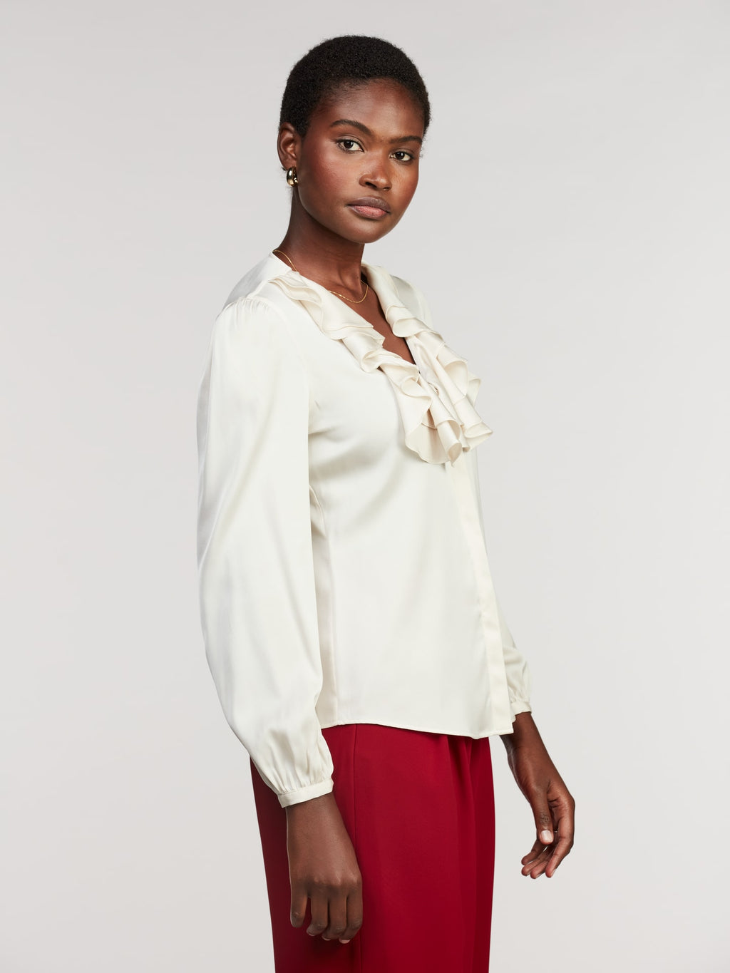 Mona Blouse frill Skjorter og bluser