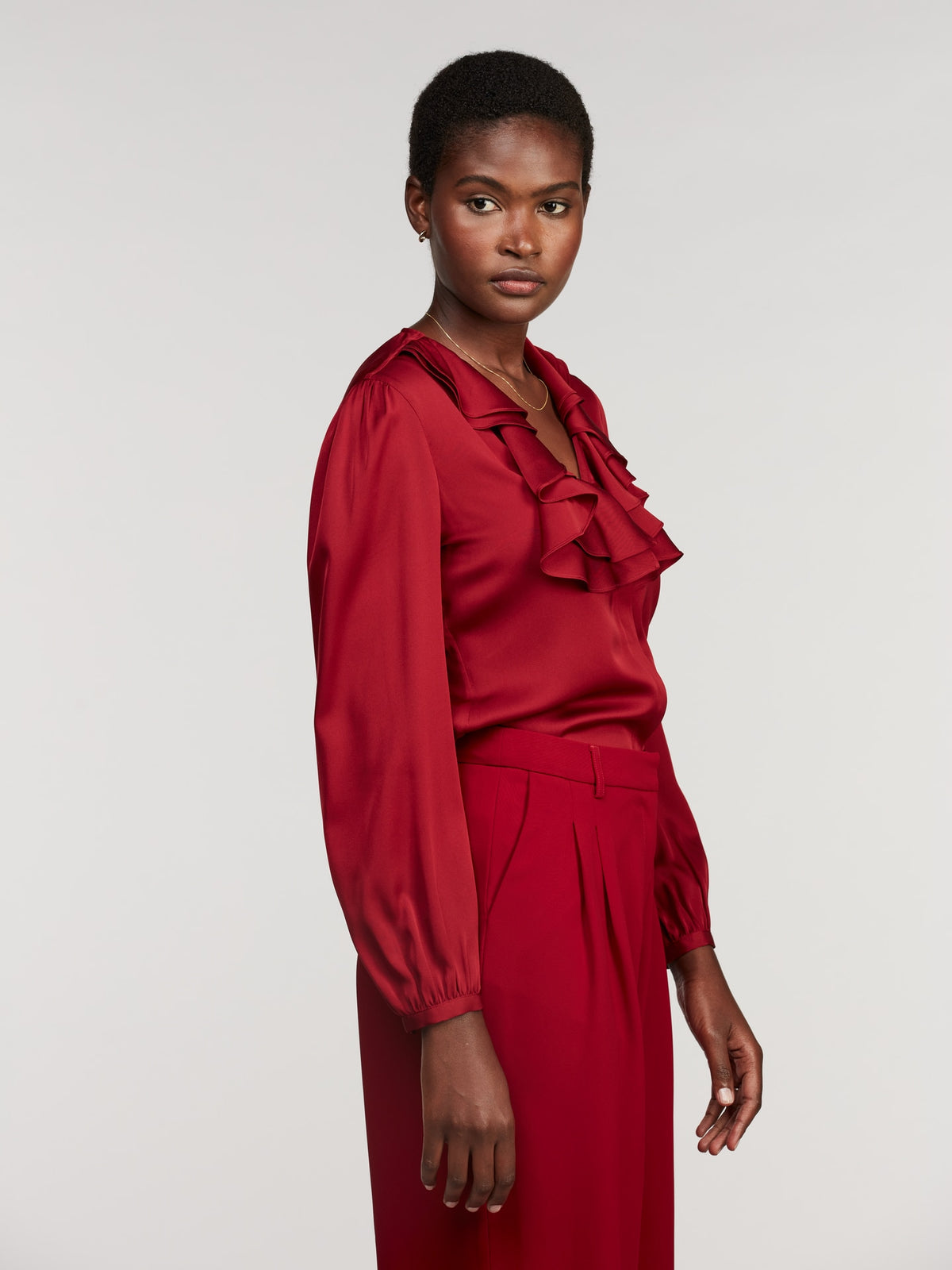 Mona Blouse frill Skjorter og bluser