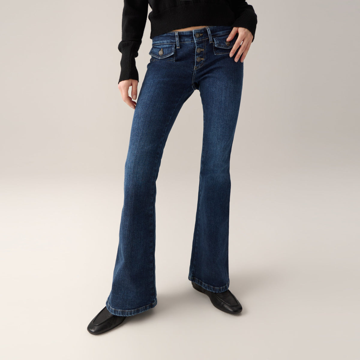Yoko 22 Deeply Brushed Jeans