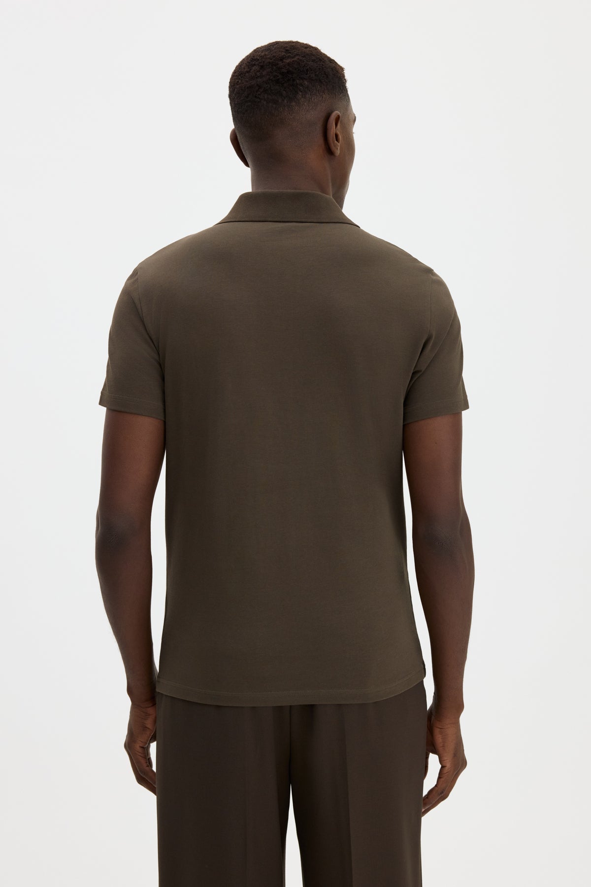 Stretch Cotton Polo T-Shirt T-shirt
