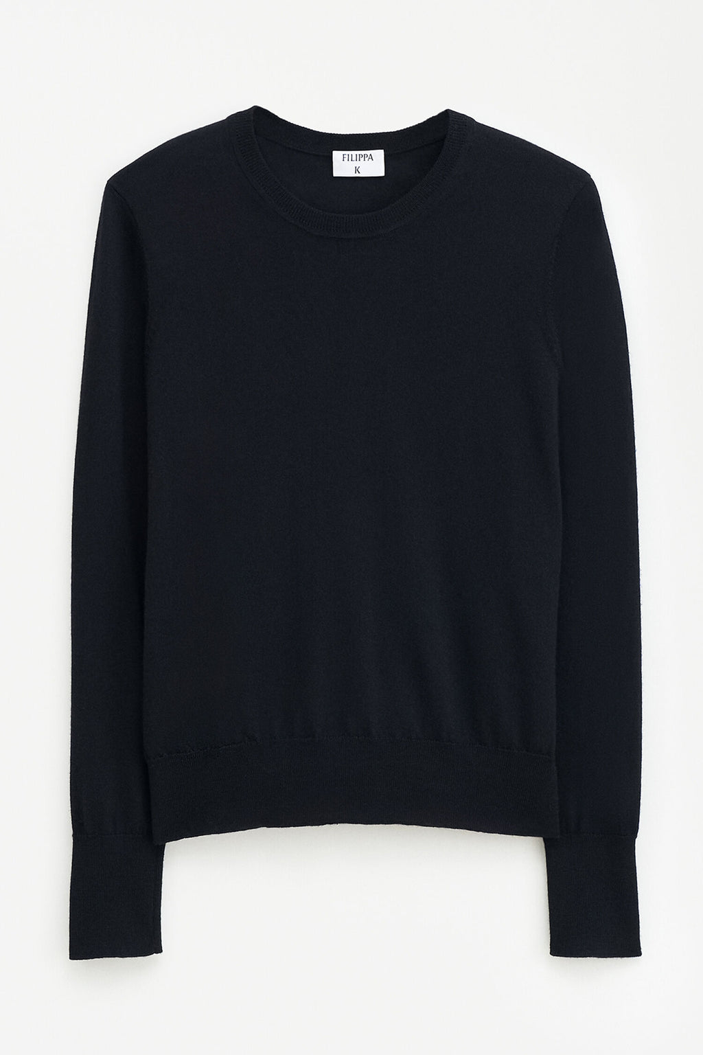 Merino R-neck Sweater Genser