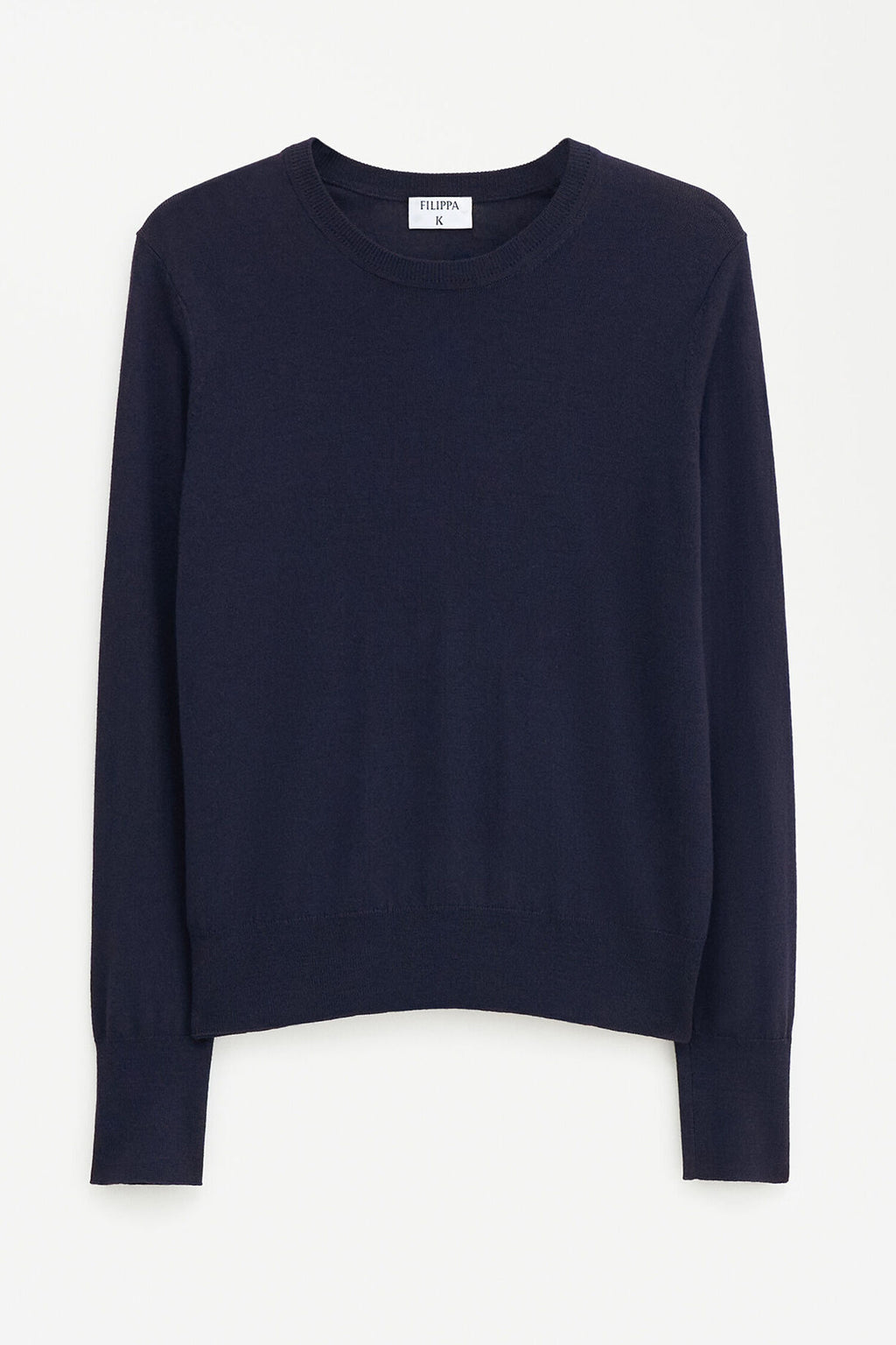 Merino R-neck Sweater Genser