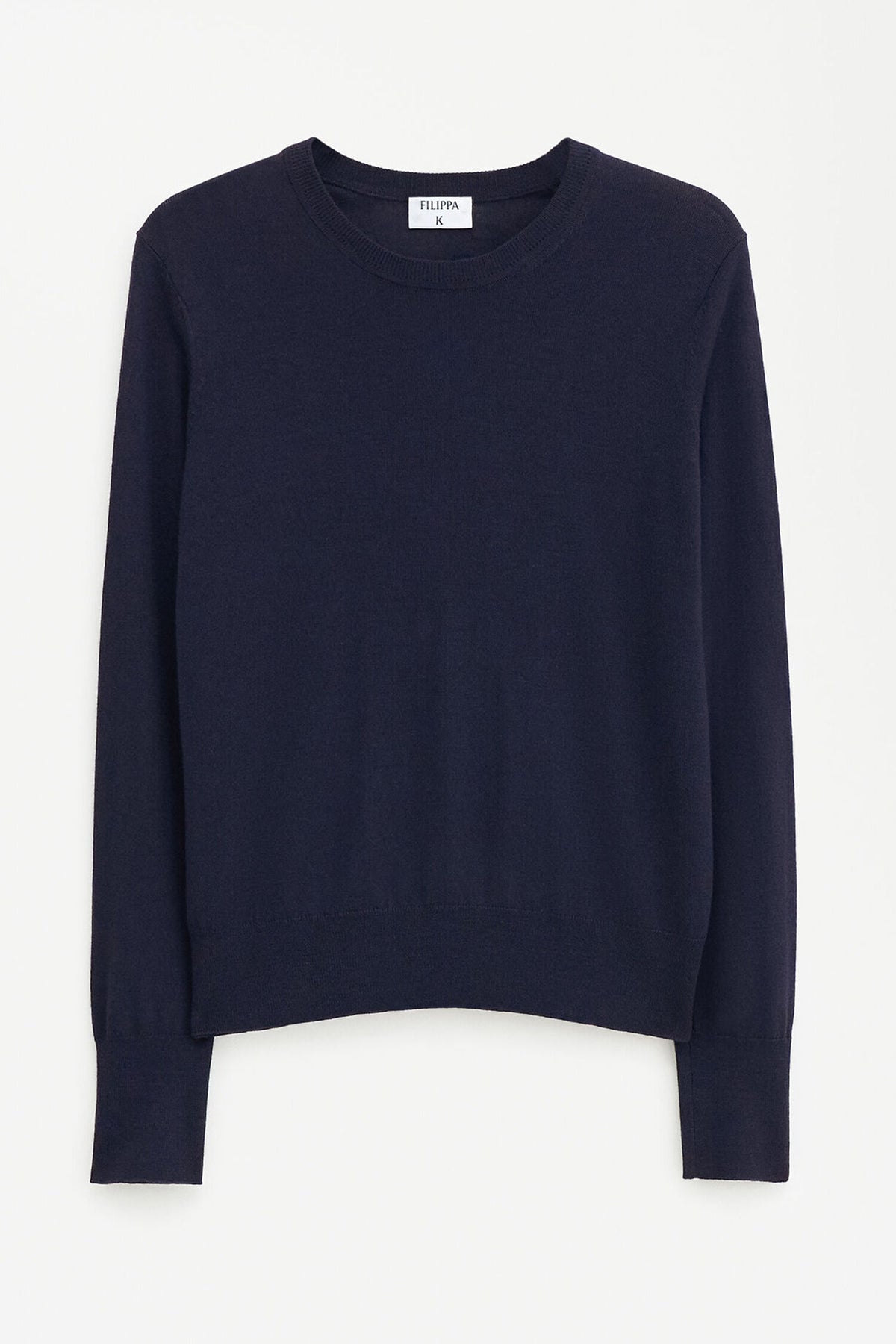 Merino R-neck Sweater Genser